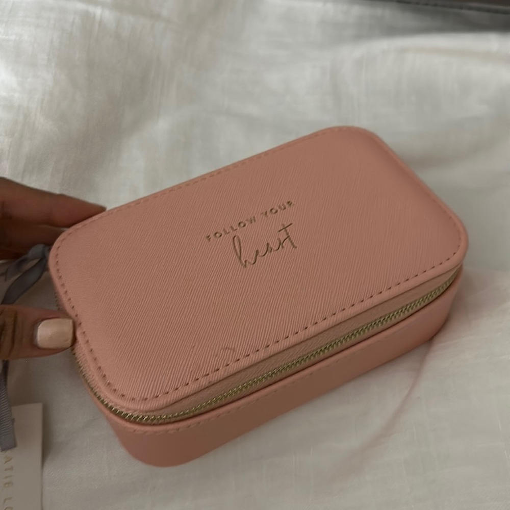 Pink Jewelry Organizer Case